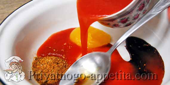 томатный сок для маринада