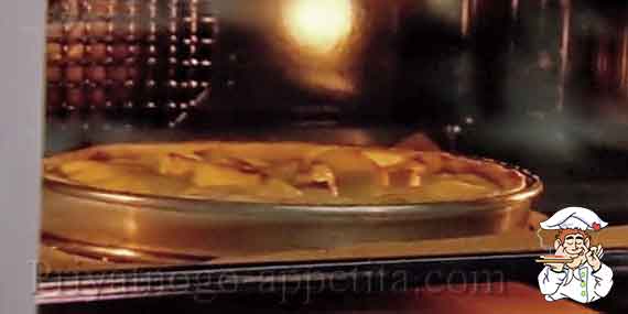 яблочный пирог в духовке