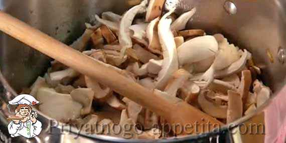 грибы жареные в масле