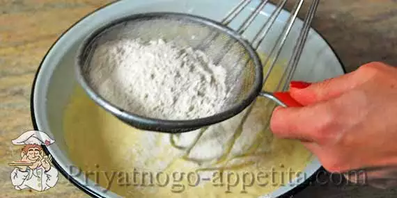 мука с опарой