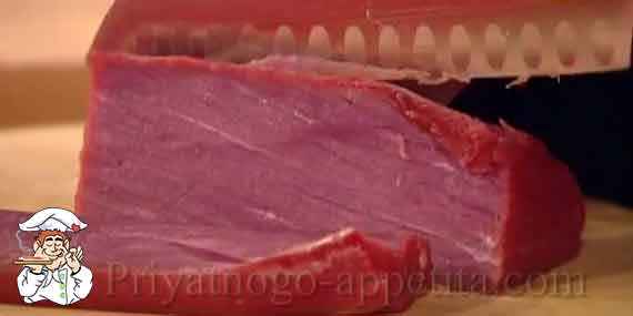 сырая говядина