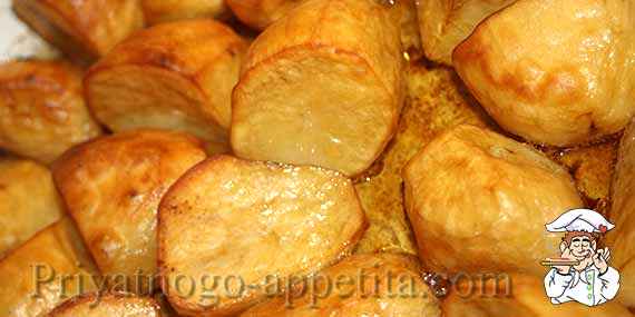 печеный картофель