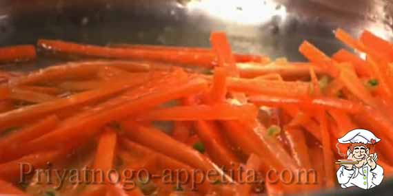пассерованная морковь