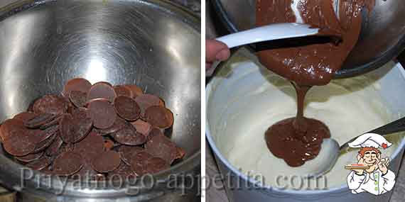 шоколад в сметанном креме