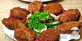 Печеночные котлеты с манкой 