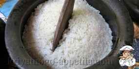 Отварной рис