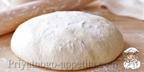 Дрожжевое тесто для пиццы