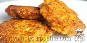 Кукурузные оладьи