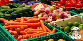 Сравнительная таблица размеров овощей в граммах