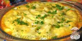 Картофельная запеканка с грибами 