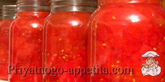 Овощи в томатном соусе консервированные