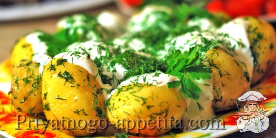 Вкусная молодая картошка 