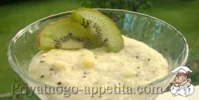 Мусс из киви